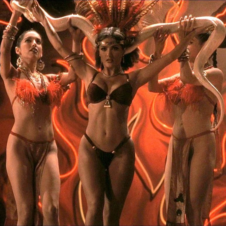 salma hayek dusk till dawn deleted scene