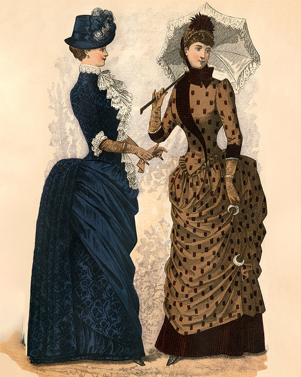 Бальные платья XIX века