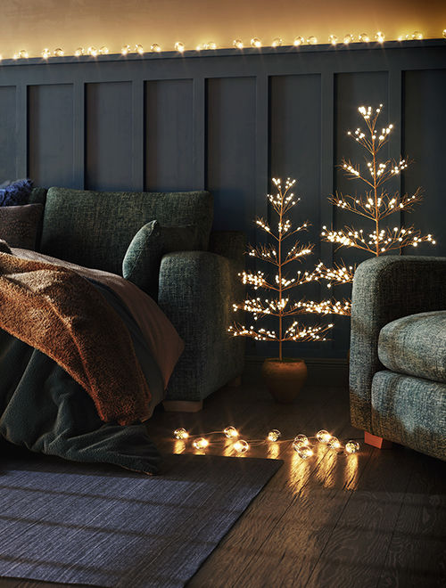 Н идей, как красиво развесить гирлянду в комнате - Я Покупаю