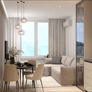 Дизайн комнаты с двумя окнами - лучшие решения для интерьера на фото от SALON