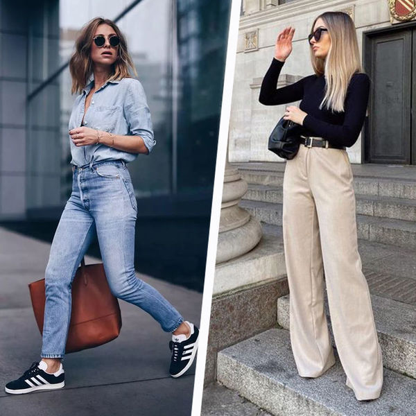 С чем носить модные джинсы осенью и зимой – тренды, фасоны, идеи образов