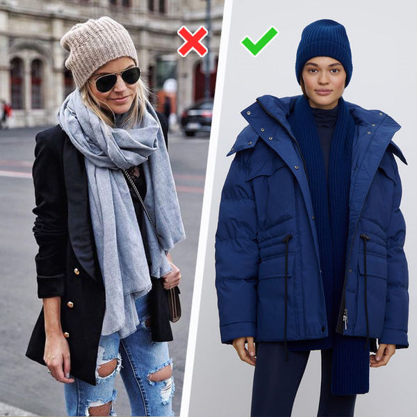 Как модно завязать шарф этой зимой: 3 красивых техники от фэшн-блогеров, которые ты легко повторишь