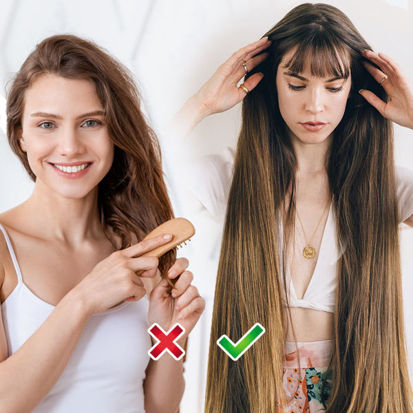 Как расчесывание вредит нашим волосам и что с этим делать, чтобы не  облысеть - Я Покупаю