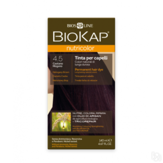 Тон 4.5 краска для волос махагон Biokap Nutricolor