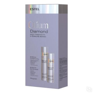 Набор для гладкости и блеска волос Diamond Otium