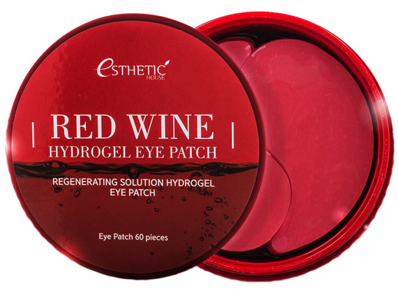 Гидрогелевые патчи для глаз с экстрактом красного вина Red Wine Hydrogel