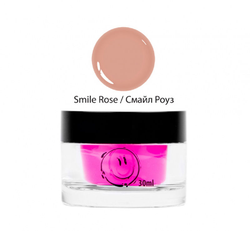 Однофазный камуфлирующий гель (001405, 1, Smile Rose Gel, 30 мл) 001405 фото 1