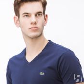 Хлопковая футболка Lacoste фото 4