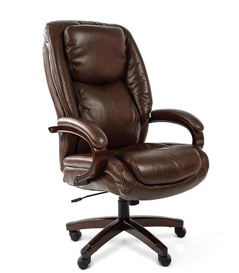 Офисное кресло CHAIRMAN 408, коричневый