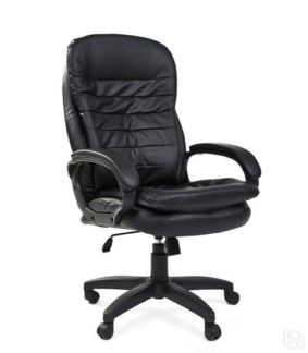 Офисное кресло CHAIRMAN 795 LT, экокожа, цвет черный