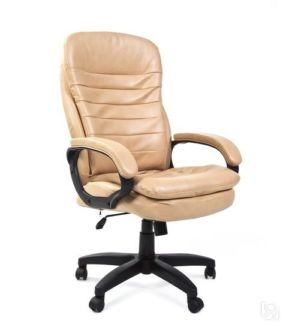 Офисное кресло CHAIRMAN 795 LT, экокожа, цвет бежевый