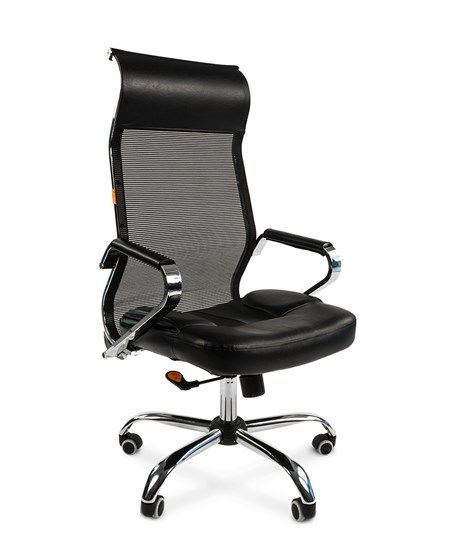 Офисное кресло CHAIRMAN 700 сетка, цвет черный