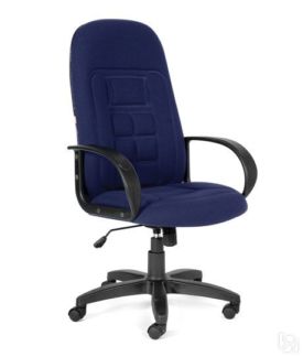 Офисное кресло CHAIRMAN 727 ткань ст., цвет синий