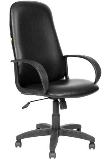 Офисное кресло CHAIRMAN 279, экокожа, цвет черный