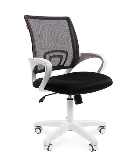 Офисное кресло CHAIRMAN 696 white, черный