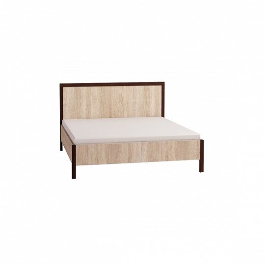 Двуспальная кровать Bauhaus 2 + 2.1 Основание с гибкими ламелями 1600, Мета