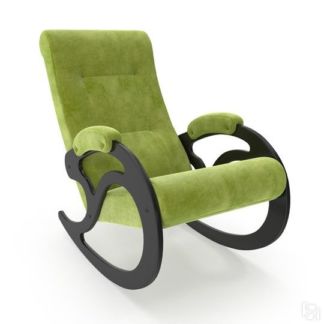Кресло-качалка Модель 5, Verona 38 Apple Green-велюр