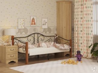 Детская кровать Гарда 7, 90х200, черная
