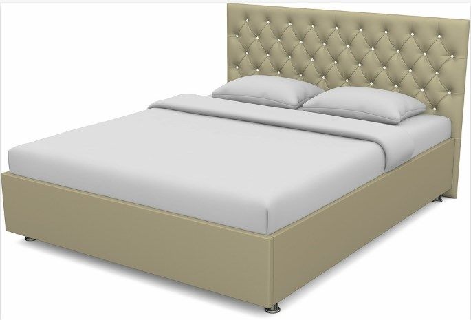 Кровать Флоренция-А 1600 с основанием (Nitro Cream)