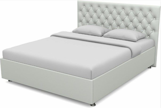 Двуспальная кровать с механизмом Флоренция-А 1600 (Nitro White)