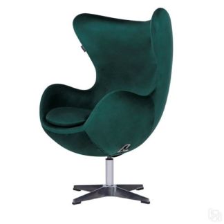 Офисное кресло Диксон, Микровелюр зеленый