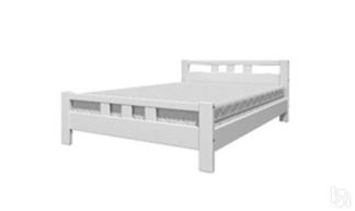 Кровать односпальная Вероника-2 (Белый Античный) 90х200