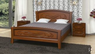 Кровать Карина-16 (Орех) 140х200
