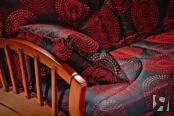 Кресло-кровать Канопус с деревянными подлокотниками Фиеста