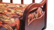 Кресло-кровать Нирвана с деревянными подлокотниками Фиеста