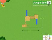 Детский деревянный комплекс Jungle Grand Palace Jungle Gym
