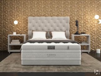 Кровать 2-спальная Cloud Compact/Basement 180х200, Флок (Велсофт Серый)