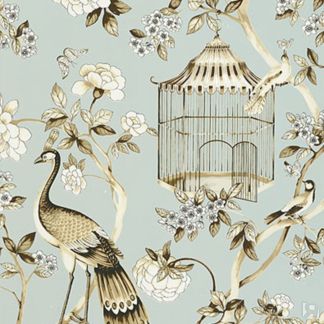 Обои Schumacher Atelier Sch 5004080/Oiseaux Et Fleurs