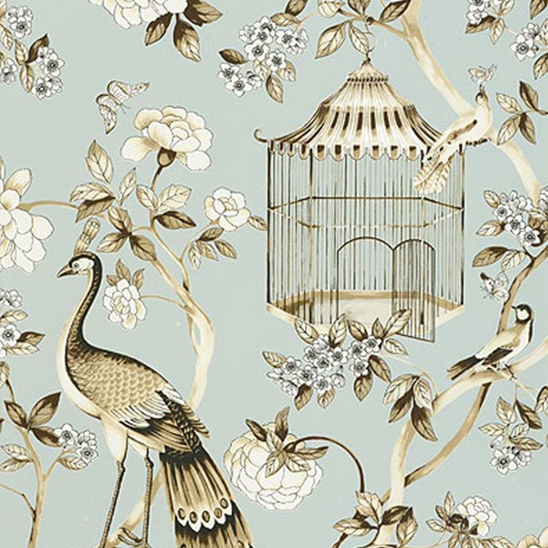 Обои Schumacher Atelier Sch 5004080/Oiseaux Et Fleurs 1045673098 фото 1