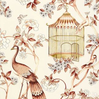 Обои Schumacher Atelier Sch 5004082/Oiseaux Et Fleurs