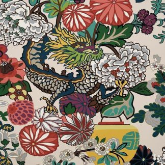 Обои Schumacher Exuberant Prints S 5001063/Chiang Mai Dragon