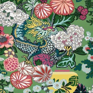 Обои Schumacher Exuberant Prints S 5001067/Chiang Mai Dragon