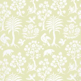 Обои Schumacher Greenhouse SC 5004352/Palm Damask