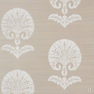 Обои Schumacher Shangri La SC 5008210/Ottoman Flower Sisal