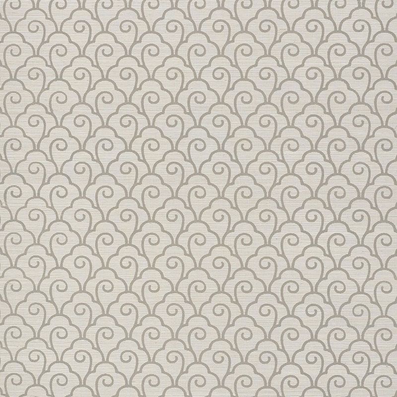 Обои Schumacher Shangri La SC 5008303/Scallop Filigree Sisal 73694309 фото 1