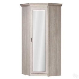 Лючия 183 шкаф угловой с зеркалом (оксфорд серый)