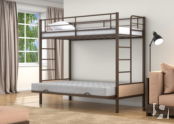 Двухъярусная кровать-диван Дакар 1 Коричневый