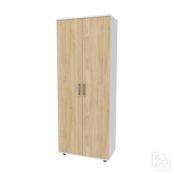 Шкаф для одежды Стандарт С3 Белый/Дуб сонома