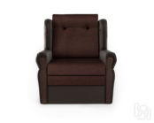 Кресло-кровать Классика М шоколад и рогожка