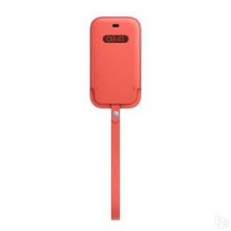 Чехол Apple Leather Sleeve with MagSafe MHMN3ZE/A для iPhone 12 mini, pink