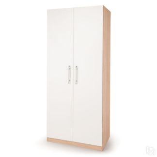 Шкаф для одежды Шарм 90х60 Дуб Сонома+Белый