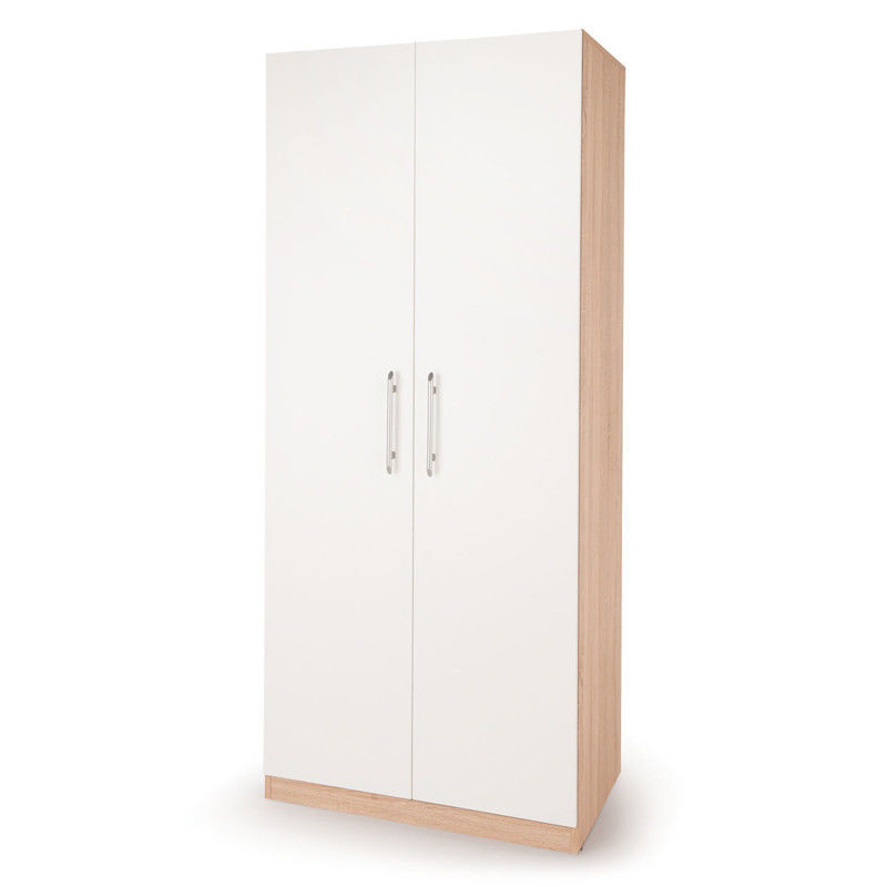 Шкаф для одежды Шарм 90х60 Дуб Сонома+Белый
